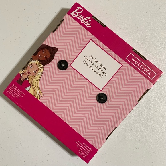 Mattel Barbie Analog Wall Clock-NIB - Picture 4 of 5
